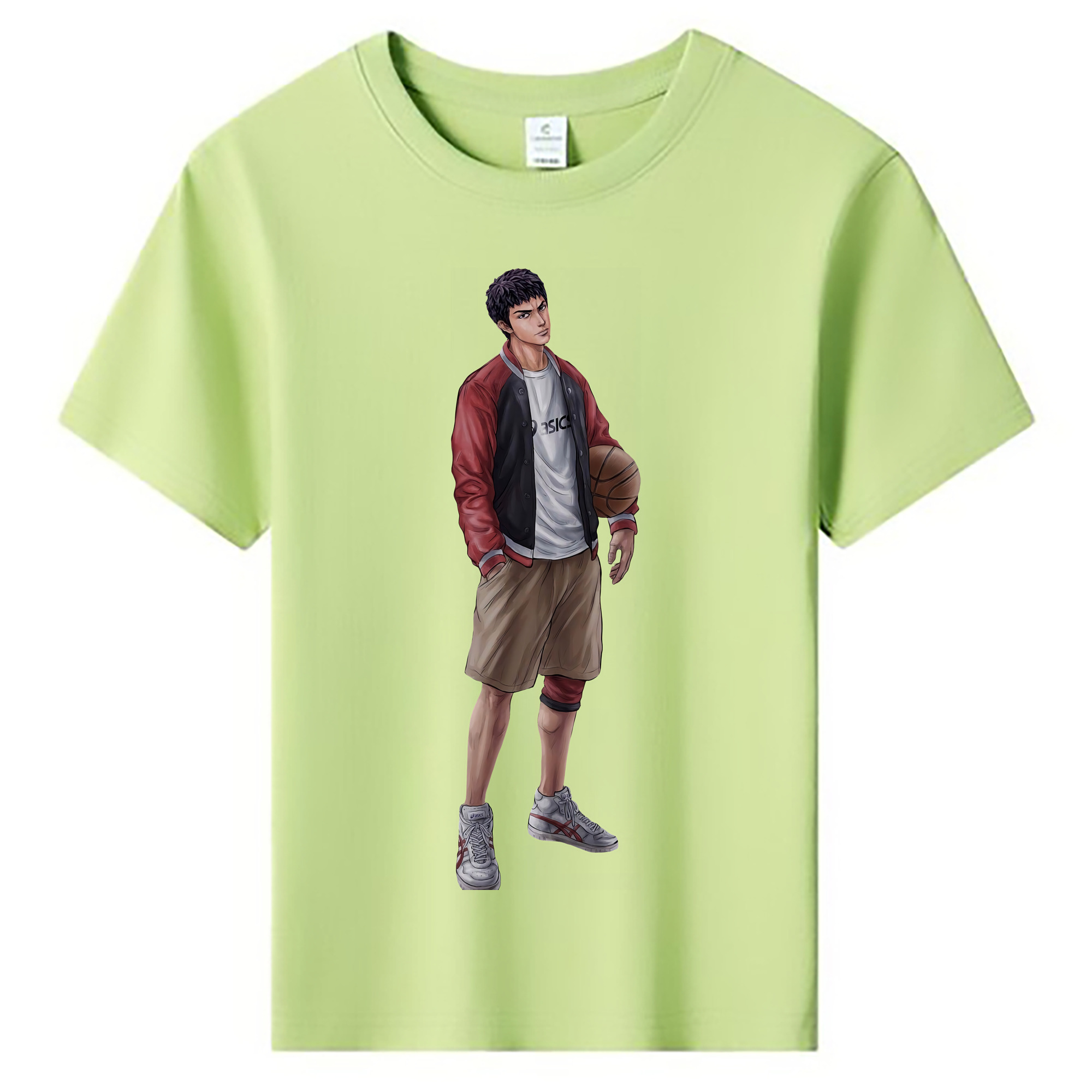 （画像用） SLAM DUNK／スラムダンク 綿100％キッズTシャツ（フロントプリント）